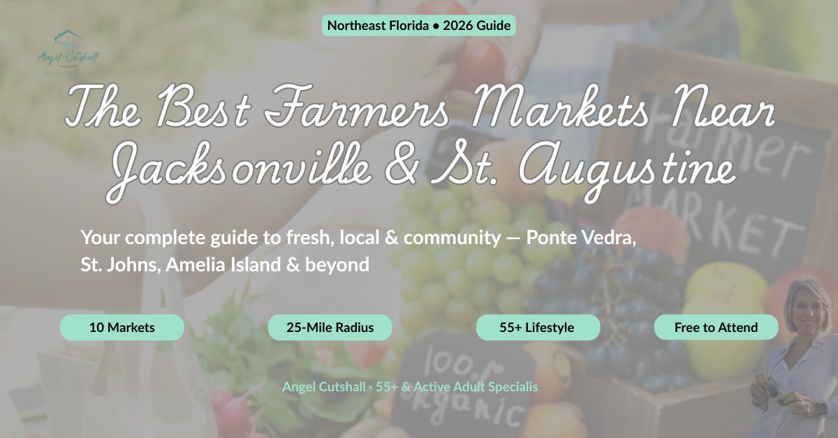 Farmers markets near Jacksonville and St. Augustine Florida 2026 guide by Angel Cutshall